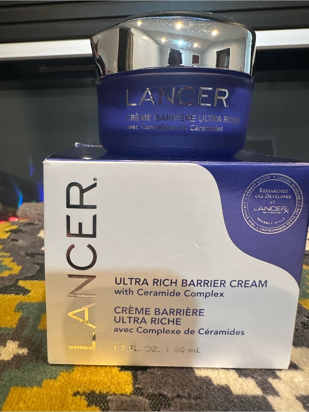 Lancer Ultra Rich Barrier Cream - Deep Blue Moisturizer